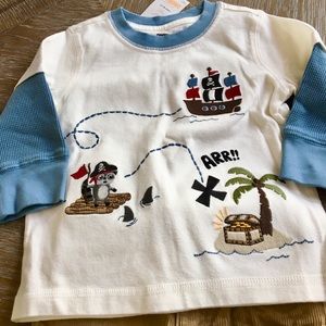 Gymboree Boys Pirate Shirt & Corduroy Set 12-18 mo